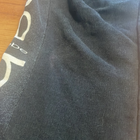 Bebe Leggings Black with Logo Stripe XXS - Picture 5 of 5